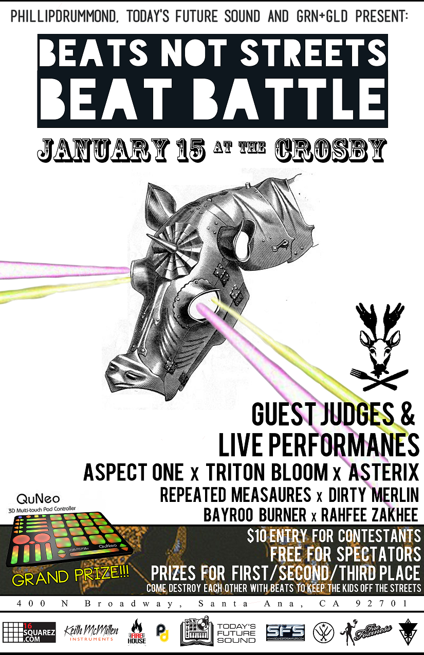 tfs x grn+gld beat battle @ crosby web