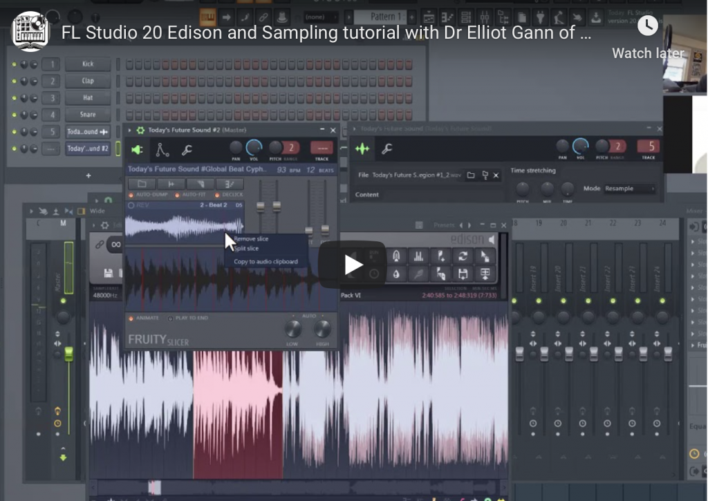 studie zoom piedestal FL Studio Intro to Sampling and Beat Making Tutorial | Todays Future Sound