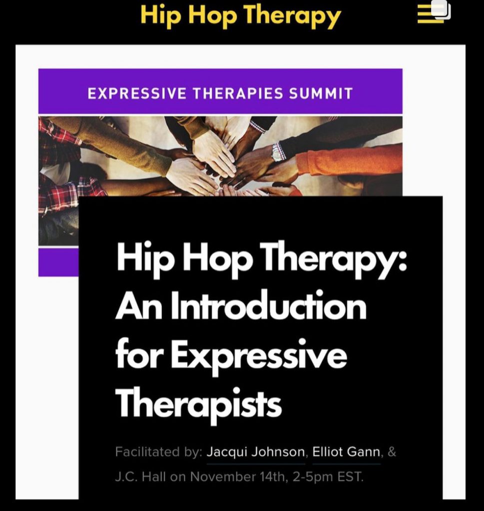 Hip-hop Therapy: An Introduction for Expressive Therapists, Live via Zoom
